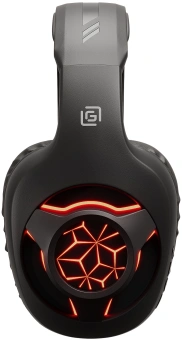 Наушники с микрофоном Оклик HS-L575G черный мониторные BT оголовье (1895253) - купить недорого с доставкой в интернет-магазине