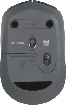 Мышь Logitech M171 черный/серый оптическая 1000dpi беспров. USB для ноутбука 2but (910-004424) - купить недорого с доставкой в интернет-магазине