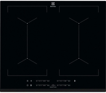 Индукционная варочная поверхность Electrolux EIV644 черный - купить недорого с доставкой в интернет-магазине