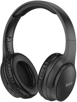 Гарнитура накладные Hoco Mighty W40 черный беспроводные bluetooth оголовье - купить недорого с доставкой в интернет-магазине