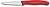 Нож кухонный Victorinox Swiss Classic 6.7631.С1 стальной универсальный для овощей лезв.80мм серрейт. заточка красный