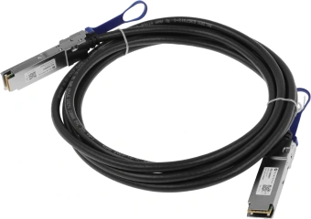Кабель DAC MikroTik XQ+DA0003 100Гбит/с пассив. 3м черный QSFP28-QSFP28 - купить недорого с доставкой в интернет-магазине