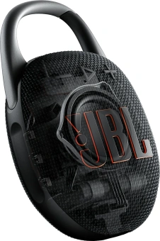 Колонка порт. JBL Clip 5 черный/оранжевый 7W Mono BT 10м 1400mAh - купить недорого с доставкой в интернет-магазине