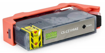 Картридж струйный Cactus CS-CZ109AE №655 черный пигментный (21.6мл) для HP DJ IA 3525/5525/4525 - купить недорого с доставкой в интернет-магазине