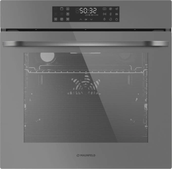 Духовой шкаф Электрический Maunfeld EOEH7614LGR серый - цена, купить или заказать с доставкой в интернет-магазине Духовой шкаф Электрический Maunfeld EOEH7614LGR серый - купить недорого с доставкой в интернет-магазине