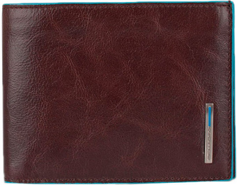 Кошелек мужской Piquadro Blue Square Revamp PU1241B2VR/MO коричневый натур.кожа - купить недорого с доставкой в интернет-магазине