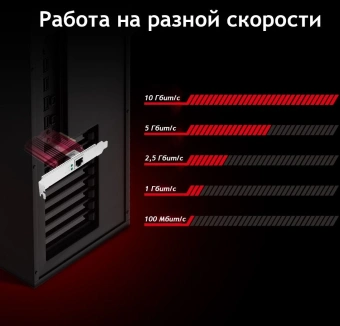 Сетевой адаптер 10G Ethernet TP-Link TX401 PCI Express x4 - купить недорого с доставкой в интернет-магазине