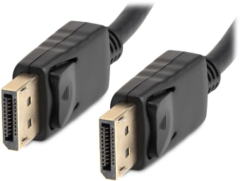 Кабель аудио-видео Buro V2.0 DisplayPort (m)/DisplayPort (m) 1.5м. черный (BU-DP2.0-1.5M) - купить недорого с доставкой в интернет-магазине