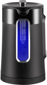 Чайник электрический Redmond KG225 1.5л. 2200Вт черный корпус: пластик/стекло - купить недорого с доставкой в интернет-магазине