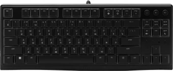 Клавиатура Razer Ornata V3 Tenkeyless механическая черный USB Multimedia for gamer LED (подставка для запястий) (RZ03-04880100-R3M1) - купить недорого с доставкой в интернет-магазине