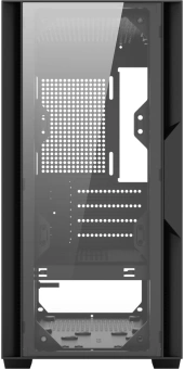 Корпус Bloody CC-123 черный без БП mATX 8x120mm 2xUSB2.0 1xUSB3.0 audio bott PSU - купить недорого с доставкой в интернет-магазине