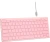 Клавиатура A4Tech Fstyler FBX51C розовый USB беспроводная BT/Radio slim Multimedia (FBX51C PINK) - купить недорого с доставкой в интернет-магазине