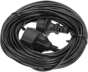 Удлинитель силовой PROconnect PROc-Uc (13-4910) 2x0.75кв.мм 1розет. 20м ПВС 6A без катушки черный - купить недорого с доставкой в интернет-магазине