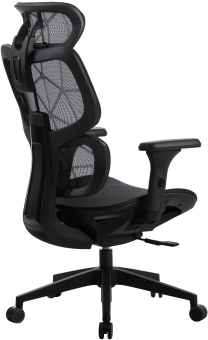 Кресло Cactus CS-MC555-BK черный сетка с подголов. крестов. пластик пластик черный - купить недорого с доставкой в интернет-магазине