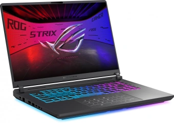 Ноутбук Asus ROG Strix G16 G615LW-S5080 Core Ultra 9 275HX 32Gb SSD1Tb NVIDIA GeForce RTX5080 16Gb 16" IPS WQXGA (2560x1600) без ОС grey WiFi BT Cam (90NR0LG1-M00330) - купить недорого с доставкой в интернет-магазине