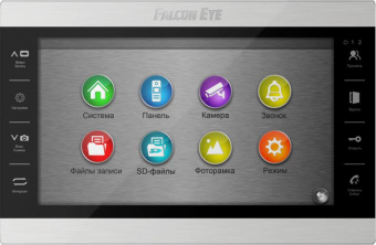 Видеодомофон Falcon Eye Atlas Plus HD черный - купить недорого с доставкой в интернет-магазине