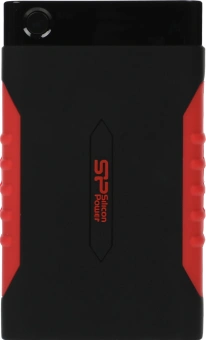 Жесткий диск Silicon Power USB 3.0 2TB SP020TBPHDA15S3L A15 Armor 2.5" черный/красный - купить недорого с доставкой в интернет-магазине