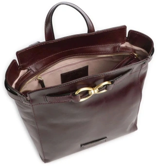 Рюкзак женский The Bridge Isotta 04644501/YF темно-коричневый кожа - купить недорого с доставкой в интернет-магазине