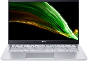 Ноутбук Acer Swift 3 SF314-43 Ryzen 7 5700U 16Gb SSD512Gb AMD Radeon 14" IPS FHD (1920x1080) noOS silver WiFi BT Cam (NX.AB1ER.011) - купить недорого с доставкой в интернет-магазине