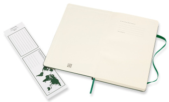 Блокнот Moleskine CLASSIC QP066K15 Large 130х210мм 240стр. пунктир твердая обложка зеленый - купить недорого с доставкой в интернет-магазине