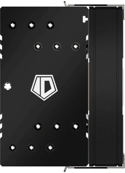 Устройство охлаждения(кулер) ID-Cooling SE-610-XT Basic Soc-AM5/AM4/1200/1700/1851 серебристый/черный 4-pin 29.85dB Al+Cu 250W 900gr Ret - купить недорого с доставкой в интернет-магазине