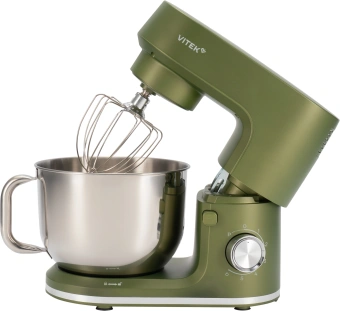 Миксер планетарный Vitek Элегия VT-PM0662 2000Вт можжевеловый - купить недорого с доставкой в интернет-магазине