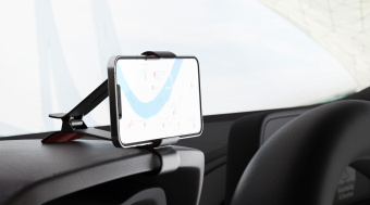 Держатель Uzay черный для смартфонов (UZ-DB-CC01-BK) - купить недорого с доставкой в интернет-магазине