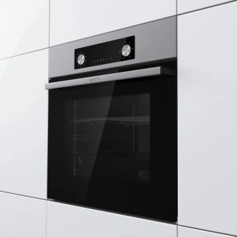Духовой шкаф Электрический Gorenje BO6737E02NX черный - купить недорого с доставкой в интернет-магазине