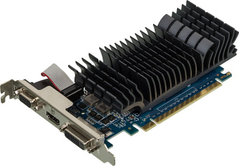 Видеокарта Asus PCI-E 2.0 GT730-SL-2GD5-BRK NVIDIA GeForce GT 730 2Gb 64bit GDDR5 902/5010 DVIx1 HDMIx1 CRTx1 HDCP Ret low profile - купить недорого с доставкой в интернет-магазине