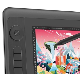 Графический планшет-монитор Parblo Coast12 Pro Gen 2 USB Type-C/USB/HDMI черный - купить недорого с доставкой в интернет-магазине
