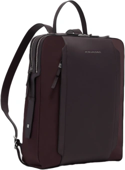 Рюкзак женский Piquadro Lyra CA7042W92T/BO2 бордовый нейлон/натур.кожа - купить недорого с доставкой в интернет-магазине