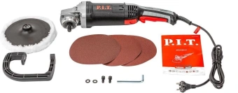 Полировальная машина P.I.T. PPO180-C1 1400Вт 3500об/мин рез.шпин.:M14 d=180мм - купить недорого с доставкой в интернет-магазине