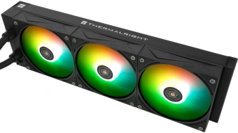 Система водяного охлаждения Thermalright Grand Vision 360 ARGB Soc-AM5/AM4/1151/1200/2066/2011/1700 черный 4-pin 29.4dB Al LCD Ret (G-VISION-360-BL-ARGB) - купить недорого с доставкой в интернет-магазине