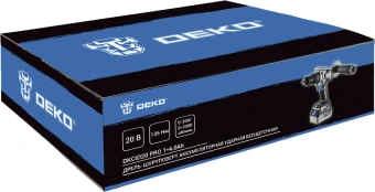Дрель-шуруповерт Deko DKCID20 Pro аккум. патрон:быстрозажимной (085-1068) - купить недорого с доставкой в интернет-магазине