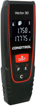Лазерный дальномер Condtrol Vector 30 2кл.лаз. 635нм (1-4-109) - купить недорого с доставкой в интернет-магазине