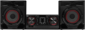 Минисистема LG XBoom CJ44 черный 480Вт FM USB BT - купить недорого с доставкой в интернет-магазине