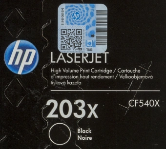 Картридж лазерный HP 203X CF540X черный (3200стр.) для HP M254/280/281 - купить недорого с доставкой в интернет-магазине