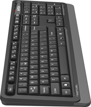 Клавиатура A4Tech FGK10 серый USB беспроводная Multimedia - купить недорого с доставкой в интернет-магазине