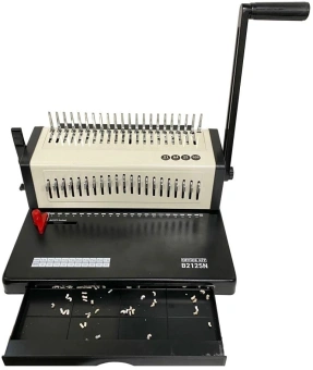 Переплетчик Office Kit B2125N A4/перф.23л.сшив/макс.500л./пластик.пруж. (4.5-51мм) - купить недорого с доставкой в интернет-магазине