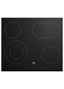 Варочная поверхность Beko BHC6440KBEB черный - купить недорого с доставкой в интернет-магазине