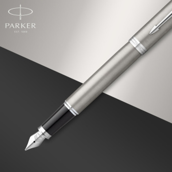 Набор ручек Parker IM Core FK221 (2183058) Stainless Steel CT M сталь нержавеющая подар.кор. ручка перьевая, ручка шариковая - купить недорого с доставкой в интернет-магазине