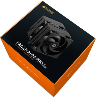 Устройство охлаждения(кулер) ID-Cooling Frozn A620 Pro Xe нет подсветки Soc-AM5/AM4/1200/1700/1851 черный 4-pin 27.2dB Al+Cu Ret (FROZN A620 PRO XE BLACK) - купить недорого с доставкой в интернет-магазине