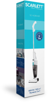 Пылесос ручной Scarlett SC-VC80H23 600Вт белый/черный - купить недорого с доставкой в интернет-магазине