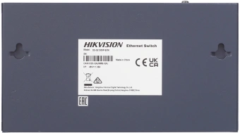 Коммутатор Hikvision DS-3E1309P-EI(B) (L2) 8x100Мбит/с 1x1Гбит/с 8PoE 8PoE+ 110W управляемый - купить недорого с доставкой в интернет-магазине
