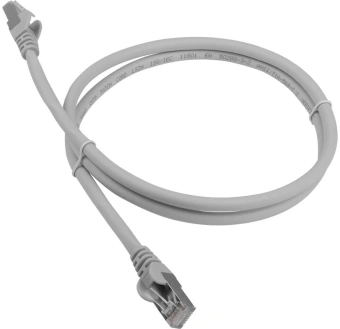 Патч-корд Lanmaster LAN-PC45/S6-10-GY FTP RJ-45 вил.-вилка RJ-45 кат.6 10м серый LSZH - купить недорого с доставкой в интернет-магазине