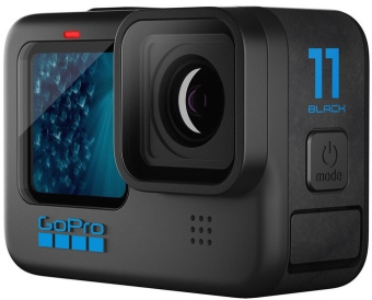 Экшн-камера GoPro HERO11 Black 1xCMOS 27Mpix черный - купить недорого с доставкой в интернет-магазине