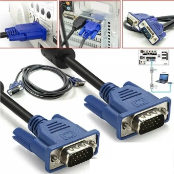 Кабель Premier 5-960B VGA (m) VGA (m) 1.8м (5-960B 1.8) феррит.кольца черный - купить недорого с доставкой в интернет-магазине