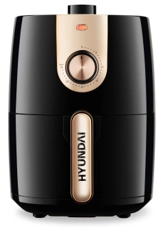 Аэрогриль Hyundai HYF-2057 1000Вт черный/золотистый - купить недорого с доставкой в интернет-магазине