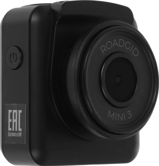 Видеорегистратор Roadgid Mini 3 GPS Wi-Fi черный 2Mpix 1080x1920 1080p 170гр. GPS JIELI5601 - купить недорого с доставкой в интернет-магазине