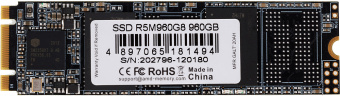 Накопитель SSD AMD SATA-III 960GB R5M960G8 Radeon M.2 2280 - купить недорого с доставкой в интернет-магазине